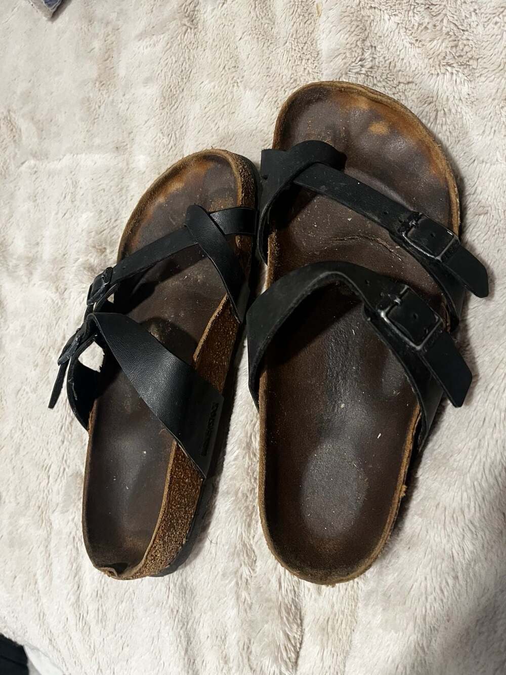 Birkenstock Franca Sandals Black Oiled Leather